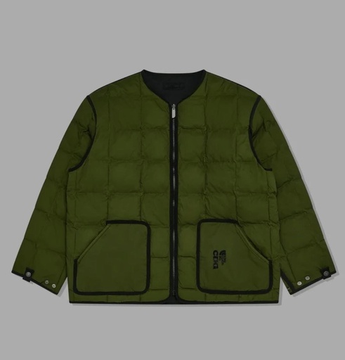 CDG The North Face Belay Liner Jacket Olive 